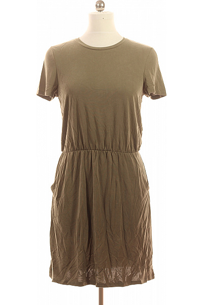 OBJECT dámské tričkové šaty khaki s kapsami volnočasové letní Vel. M | OBJECT | obrázek 2