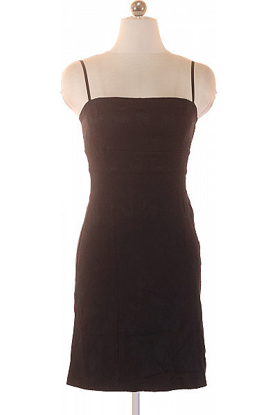 SISLEY šaty bez rukávů černé elegantní koktejlové pouzdrové na ramínka Velikost XS | SISLEY | obrázek 2