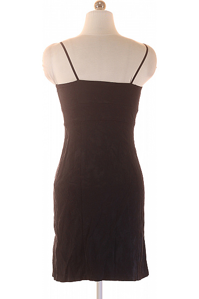 SISLEY šaty bez rukávů černé elegantní koktejlové pouzdrové na ramínka Velikost XS | SISLEY | obrázek 3