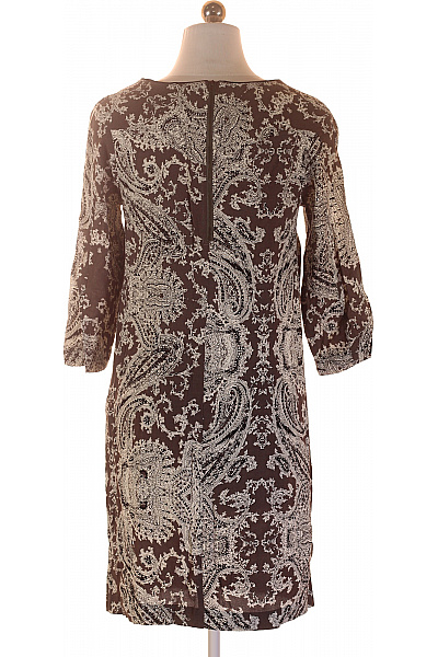 InWear Hnědé šaty s dlouhým rukávem a paisley vzorem Velikost 34 | InWear | obrázek 3