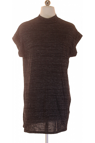 River Island Dámské šaty tričkové krátký rukáv šedé třpytivé volnočasové Velikost 36 | River Island | obrázek 2