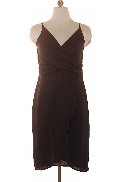 OBJECT dámské šaty bez rukávů zavinovací elegantní černé Vel. 36 | OBJECT | obrázek 2