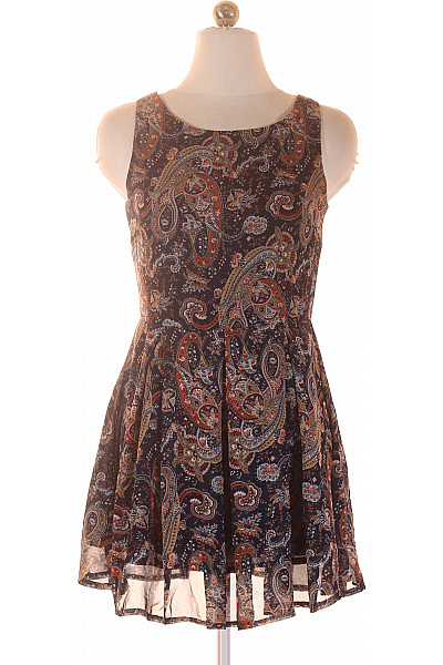 GLAMOROUS Šaty bez rukávů s paisley vzorem, letní, boho, mini, volnočasové Velikost s | GLAMOROUS | obrázek 2