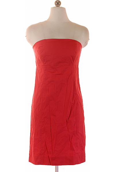 Gap červené letní šaty bez rukávů bavlněné elegantní krátké Velikost 6 | Gap | obrázek 2