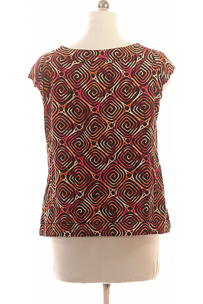 Marks & Spencer Dámská halenka s krátkým rukávem a potiskem oranžová Velikost EU M | Marks & Spencer | obrázek 3