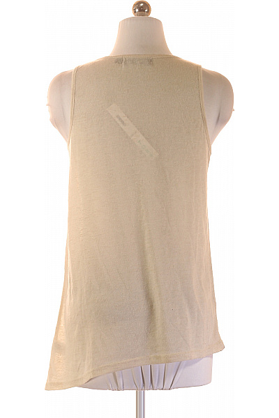 Dámské tílko s nápisem asymetrické polyesterové Velikost S | Unimoda | obrázek 2