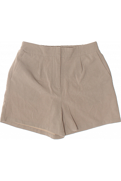 Y.A.S Dámské Elegantní Krátké Volnočasové šortky S Kapsami Béžové Vel. Xs