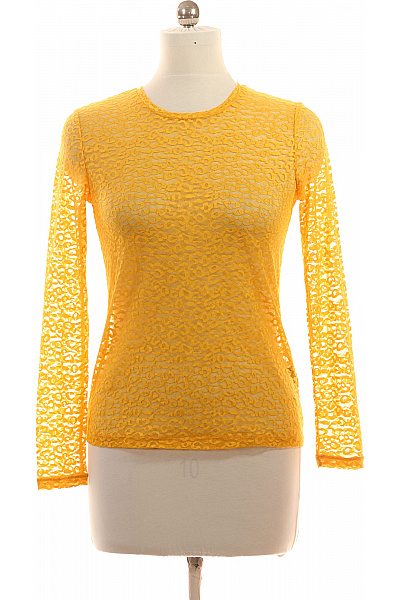 SAMSOE Dámská žlutá krajková halenka s dlouhým rukávem Velikost EU S | SAMSOE | obrázek 2