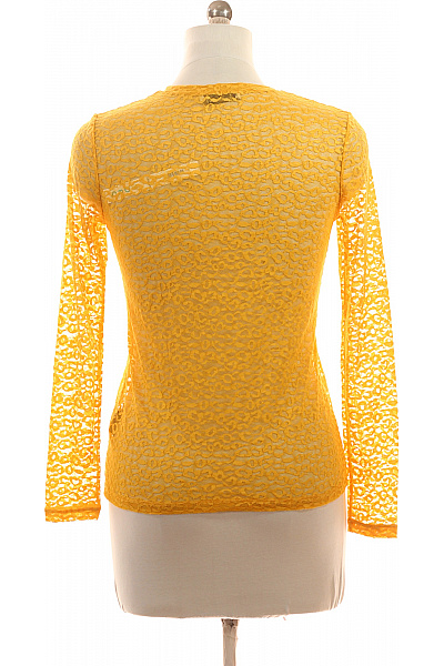 SAMSOE Dámská žlutá krajková halenka s dlouhým rukávem Velikost EU S | SAMSOE | obrázek 3