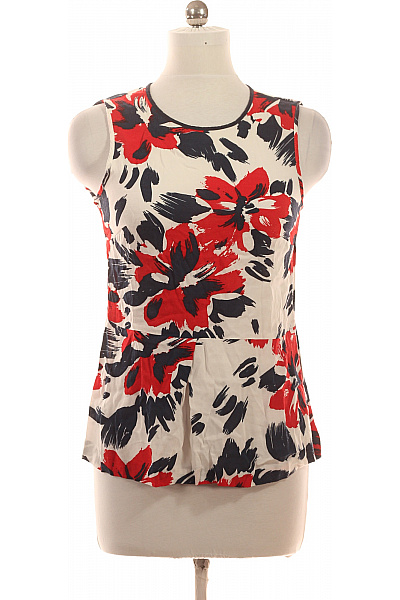 MANGO Dámská halenka bez rukávů s květinovým potiskem Velikost M | MANGO | obrázek 2