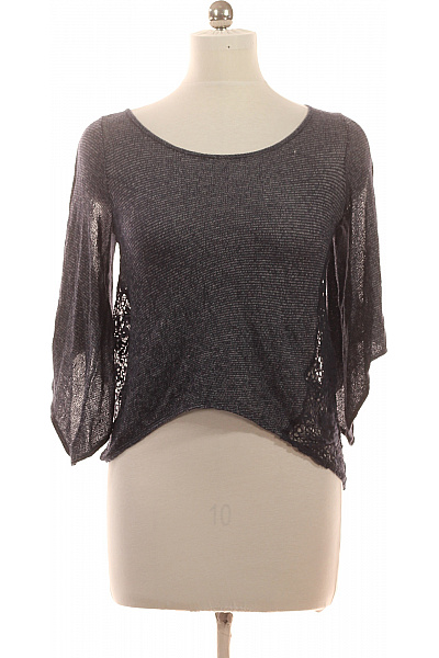 Hollister Dámská halenka krátký rukáv krajková průsvitná Velikost M | Hollister | obrázek 2