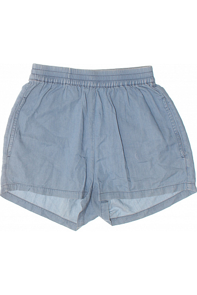 SAMSOE Dámské modré volnočasové kraťasy s gumou v pase a bočními kapsami Vel. 34 | SAMSOE | obrázek 2