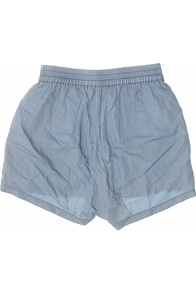 SAMSOE Dámské modré volnočasové kraťasy s gumou v pase a bočními kapsami Vel. 34 | SAMSOE | obrázek 3
