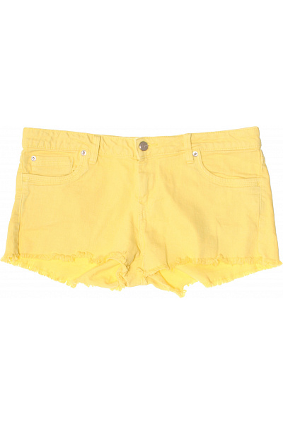 Pepe Jeans Dámské žluté kraťasy s kapsami ležérní bavlna Vel. 32 | Pepe Jeans | obrázek 2