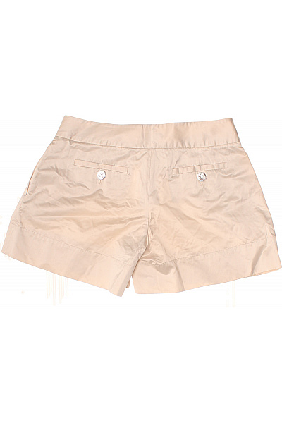 massimo dutti Dámské elegantní krátké bavlněné šortky béžové Vel. EU W38/L28 | massimo dutti | obrázek 3