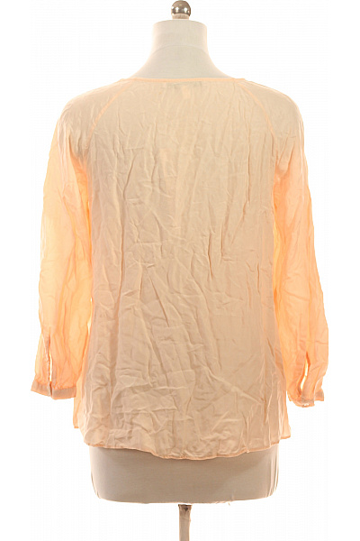 Other Stories Oranžová halenka s dlouhým rukávem a kamínky Vel. EU 36 | Other Stories | obrázek 3