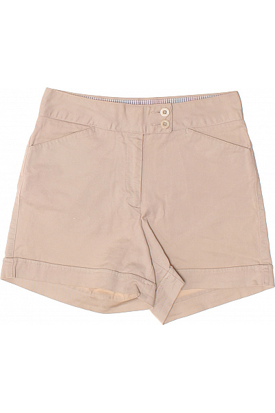 TOMMY HILFIGER Dámské béžové kraťasy volnočasové krátké s kapsami Velikost 4 | TOMMY HILFIGER | obrázek 2