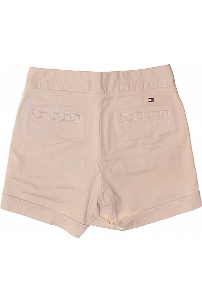 TOMMY HILFIGER Dámské béžové kraťasy volnočasové krátké s kapsami Velikost 4 | TOMMY HILFIGER | obrázek 3