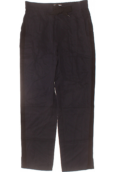 MANGO Dámské Kalhoty černé Volnočasové Dlouhé Velikost Xs