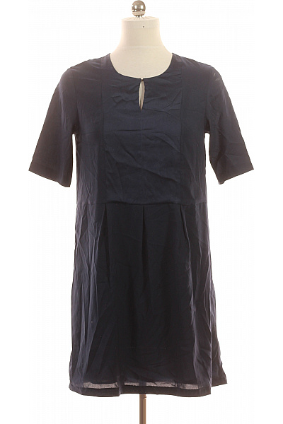 Y.A.S dámské šaty krátký rukáv modré plisované volnočasové Velikost 38 | Y.A.S | obrázek 2