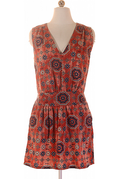 MANGO Dámské šaty bez rukávů s potiskem boho letní Velikost S | MANGO | obrázek 2