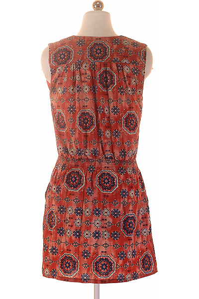 MANGO Dámské šaty bez rukávů s potiskem boho letní Velikost S | MANGO | obrázek 3