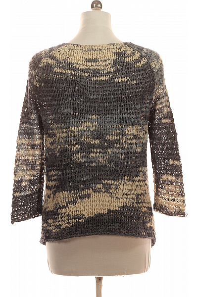 Next Dámská pletená halenka s dlouhým rukávem vzorovaná béžová Vel. 12 | Next | obrázek 2