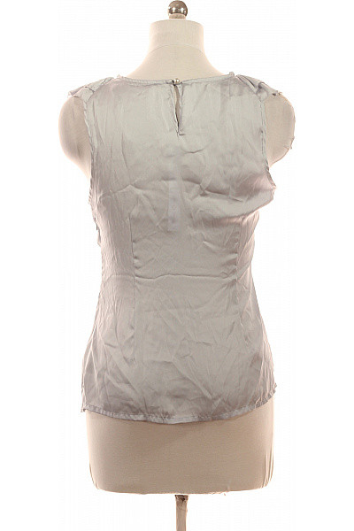 Pepe Jeans Dámská halenka bez rukávů elegantní šedá volánky plisovaná Vel. EU M | Pepe Jeans | obrázek 3