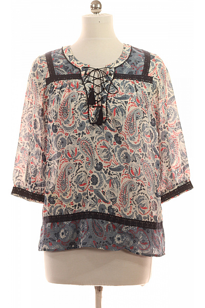 Next Dámská halenka s dlouhým rukávem a potiskem boho Vel. EU 36 | Next | obrázek 2