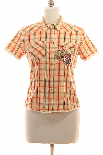 Next Dámská kostkovaná košile s krátkým rukávem letní Velikost 40 | Next | obrázek 2