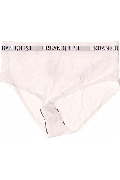 URBAN QUEST Dámské Kalhotky Bílé Viskózové Vel. M