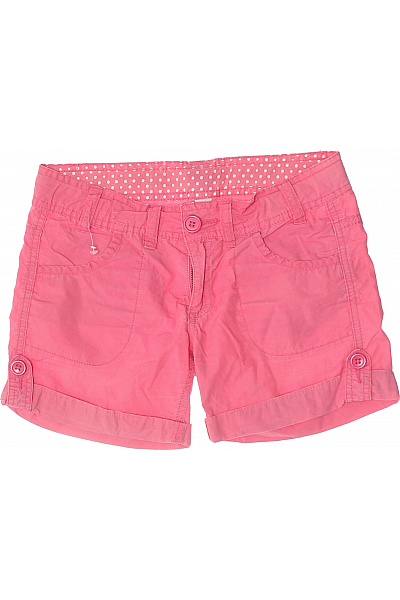 ZARA Dívčí růžové kraťasy s puntíky Vel. 140 | ZARA | obrázek 2