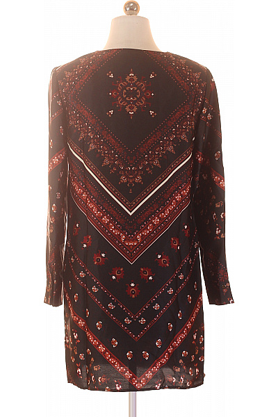 MANGO dámské šaty s dlouhým rukávem boho Velikost XS | MANGO | obrázek 3