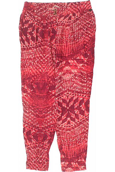 TOM TAILOR Dámské volnočasové kalhoty červené s potiskem Vel. 29 | TOM TAILOR | obrázek 2