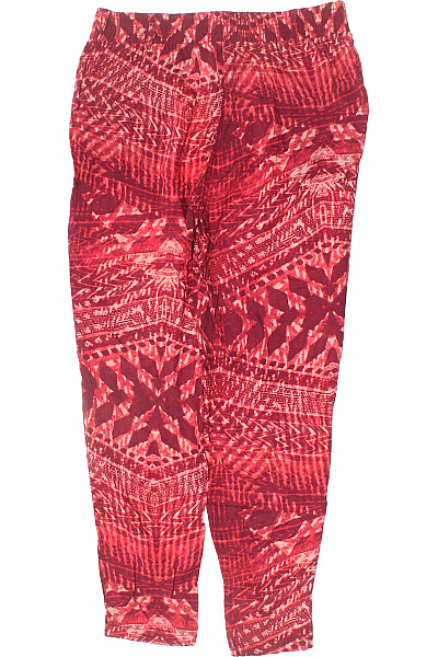 TOM TAILOR Dámské volnočasové kalhoty červené s potiskem Vel. 29 | TOM TAILOR | obrázek 3
