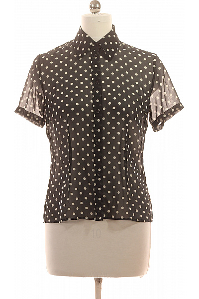 Seidensticker Dámská černobílá puntíkovaná košile s krátkým rukávem Vel. EU S | Seidensticker | obrázek 2