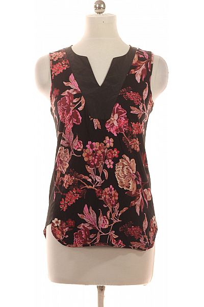 Next Dámská halenka bez rukávů s květinovým potiskem a výstřihem do V Velikost 42 | Next | obrázek 2