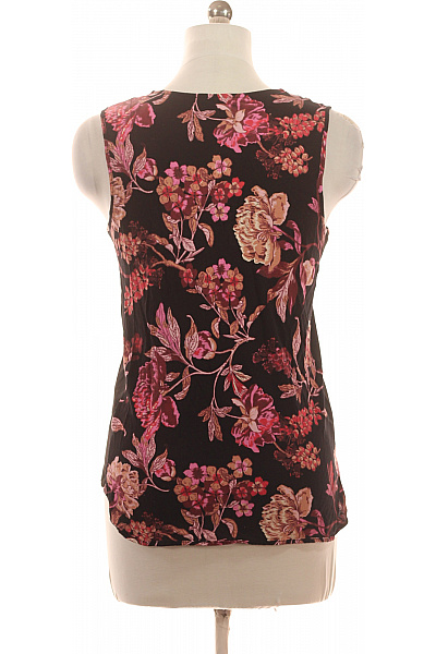 Next Dámská halenka bez rukávů s květinovým potiskem a výstřihem do V Velikost 42 | Next | obrázek 3