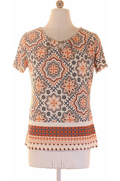 Wallis Dámská halenka s krátkým rukávem a potiskem boho Vel. 36 | Wallis | obrázek 2