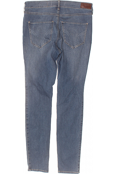 Hollister Dámské džíny skinny modré děravé Vel. 28 | Hollister | obrázek 2