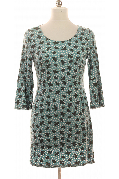 BODEN Dámské šaty s dlouhým rukávem a potiskem ptáků Velikost 42 | BODEN | obrázek 2