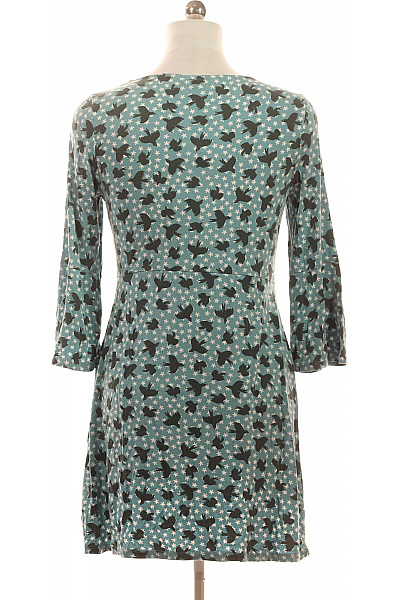 BODEN Dámské šaty s dlouhým rukávem a potiskem ptáků Velikost 42 | BODEN | obrázek 3