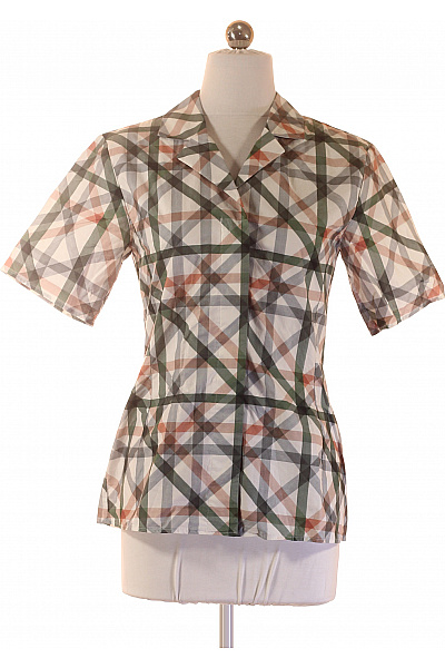 COS Dámská kostkovaná košile s krátkým rukávem bavlněná ležérní Vel. EU 34 | COS | obrázek 2