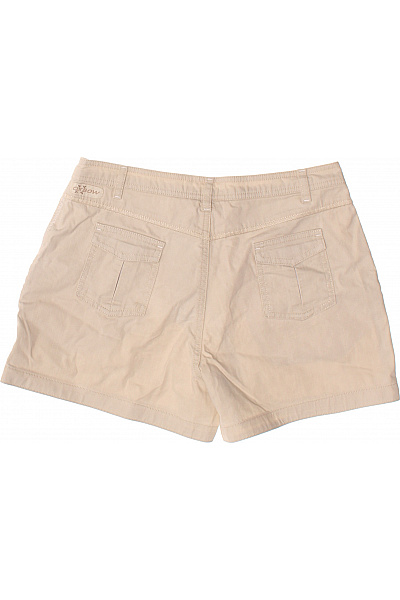Dámské bavlněné kraťasy béžové s kapsami volnočasové krátké Vel. S | Unimoda | obrázek 3