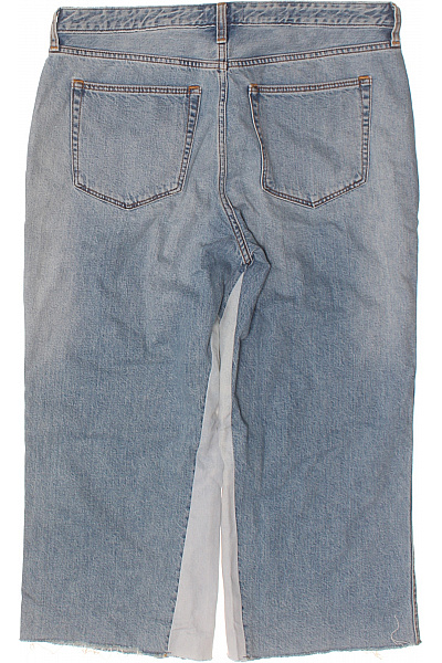 Abercrombie&Fitch Dámské džíny modré tříčtvrteční se širokými nohavicemi Vel. 32 | Abercrombie&Fitch | obrázek 2