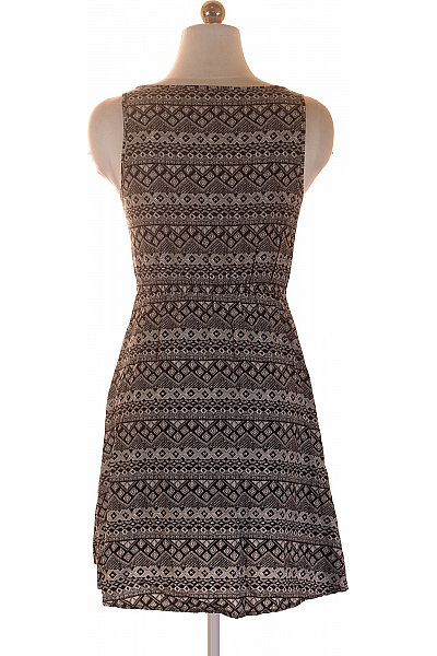 ONLY šaty bez rukávů letní boho černo-bílé Vel. 34 | ONLY | obrázek 3