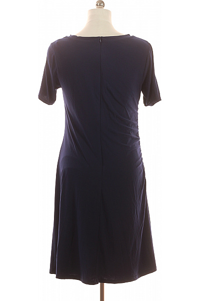 Steffen Schraut Dámské šaty krátký rukáv volnočasové jednoduché modré žerzejové Vel. 42 | Steffen Schraut | obrázek 3