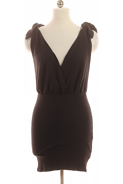 Beach Panties dámské černé šaty bez rukávů s uzlem výstřih do V Vel. M | Beach Panties | obrázek 2