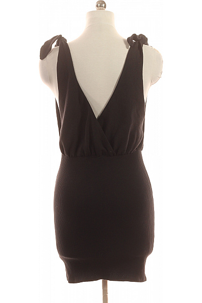 Beach Panties dámské černé šaty bez rukávů s uzlem výstřih do V Vel. M | Beach Panties | obrázek 3