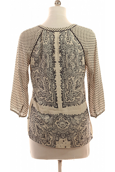 MAISON SCOTCH Dámská halenka s dlouhým rukávem a potiskem béžová Vel. EU S | MAISON SCOTCH | obrázek 3